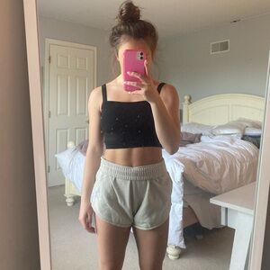 Gymshark Sweatshorts, size XS, tan color